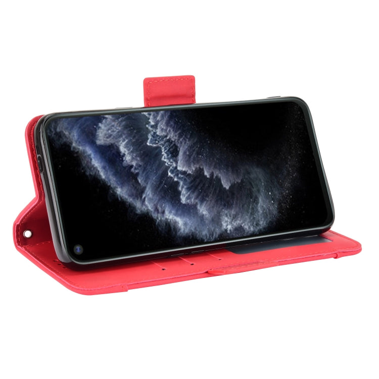 For Cubot C30 Skin Feel Calf Texture Horizontal Flip Leather Case with Holder & Card Slots & Photo Frame
