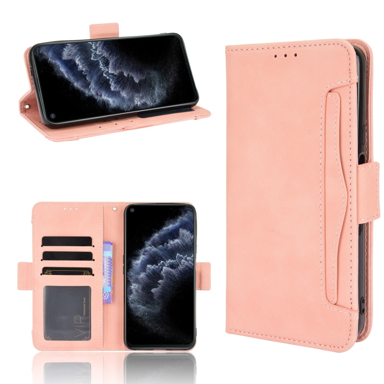 For Cubot C30 Skin Feel Calf Texture Horizontal Flip Leather Case with Holder & Card Slots & Photo Frame