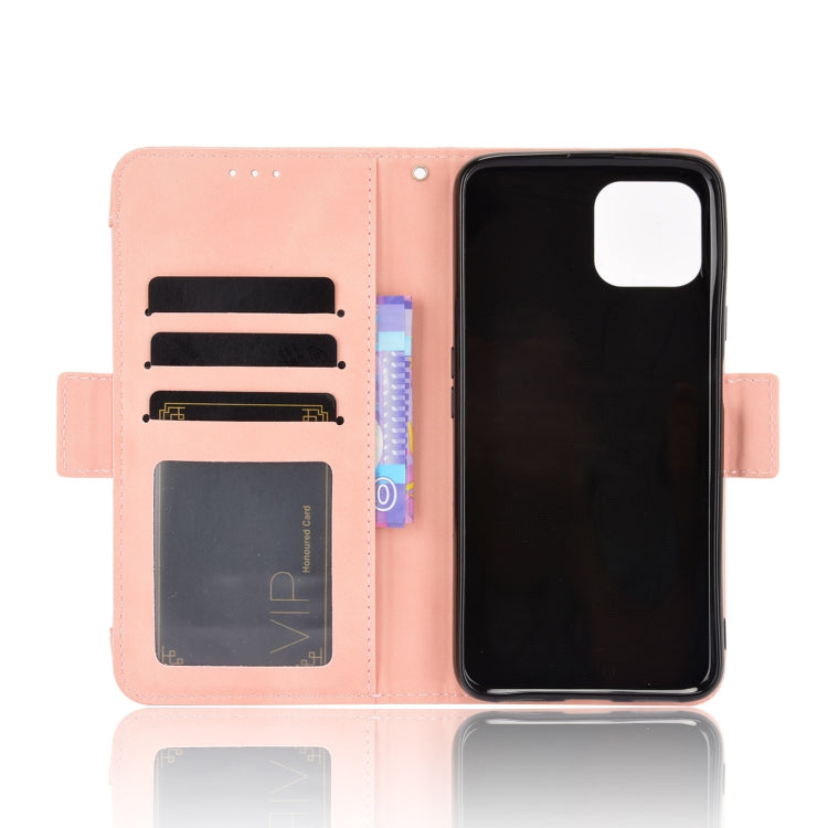 For Cubot C30 Skin Feel Calf Texture Horizontal Flip Leather Case with Holder & Card Slots & Photo Frame