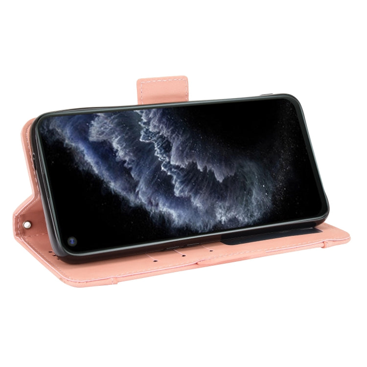 For Cubot C30 Skin Feel Calf Texture Horizontal Flip Leather Case with Holder & Card Slots & Photo Frame