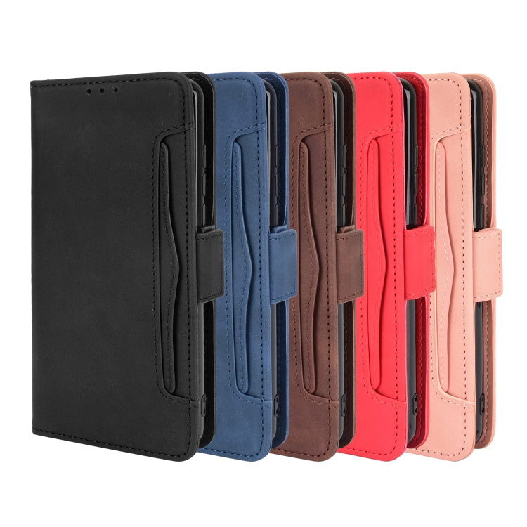 For Cubot C30 Skin Feel Calf Texture Horizontal Flip Leather Case with Holder & Card Slots & Photo Frame