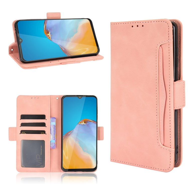 For Cubot Note 20 / Note 20 Pro Skin Feel Calf Texture Horizontal Flip Leather Case with Holder & Card Slots & Photo Frame