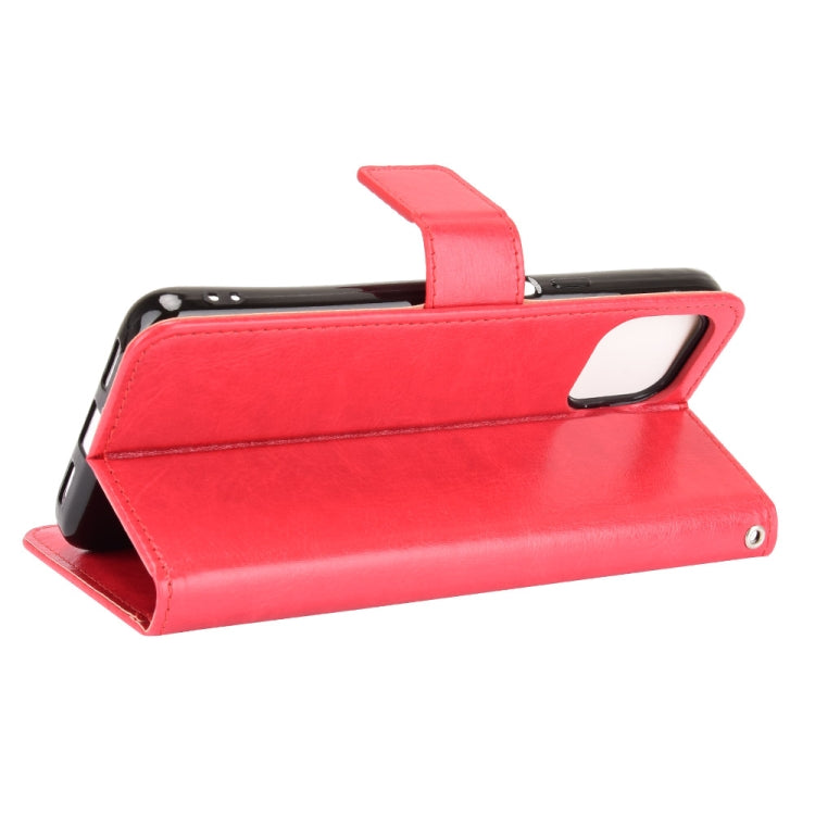 For Cubot C30 Retro Crazy Horse Texture Horizontal Flip Leather Case with Holder & Card Slots & Lanyard