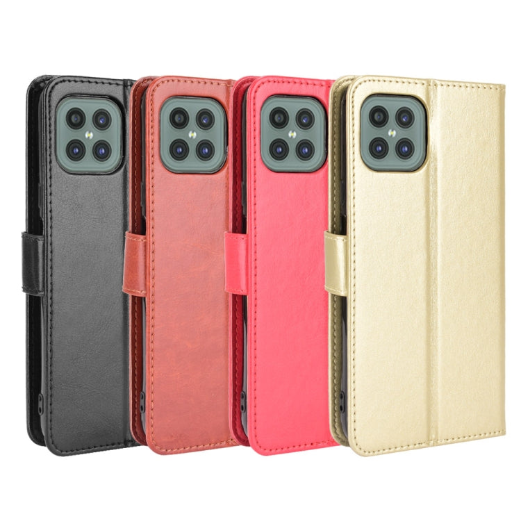 For Cubot C30 Retro Crazy Horse Texture Horizontal Flip Leather Case with Holder & Card Slots & Lanyard