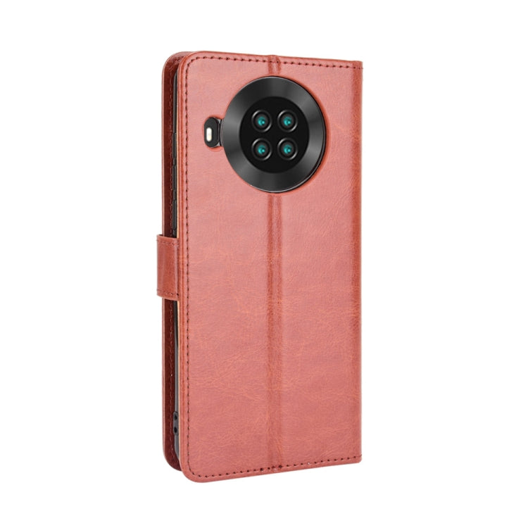 For Cubot Note 20 / Note 20 Pro Retro Crazy Horse Texture Horizontal Flip Leather Case with Holder & Card Slots & Lanyard