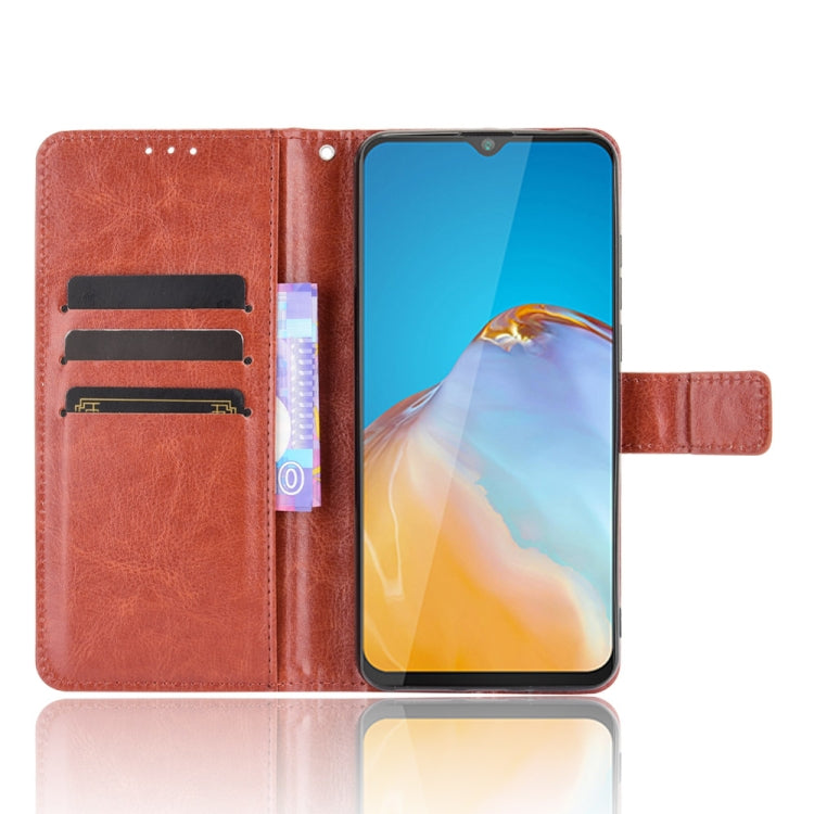 For Cubot Note 20 / Note 20 Pro Retro Crazy Horse Texture Horizontal Flip Leather Case with Holder & Card Slots & Lanyard