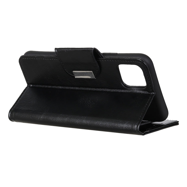 For iPhone 12 Pro Max Crazy Horse Texture Horizontal Flip Leather Case with Holder & 6-Card Slots & Wallet