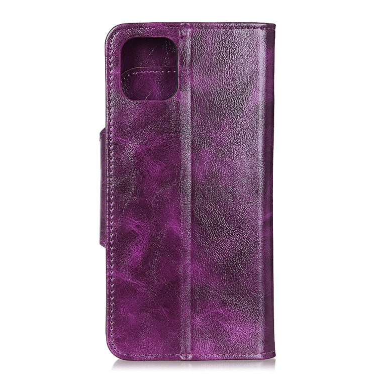 For iPhone 12 Pro Max Crazy Horse Texture Horizontal Flip Leather Case with Holder & 6-Card Slots & Wallet