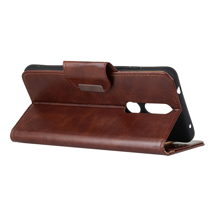 For Nokia 2.4 Crazy Horse Texture Horizontal Flip Leather Case with Holder & 6-Card Slots & Wallet