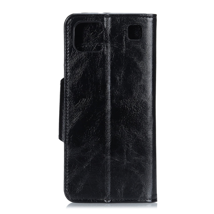 For LG K92 Crazy Horse Texture Horizontal Flip Leather Case with Holder & 6-Card Slots & Wallet
