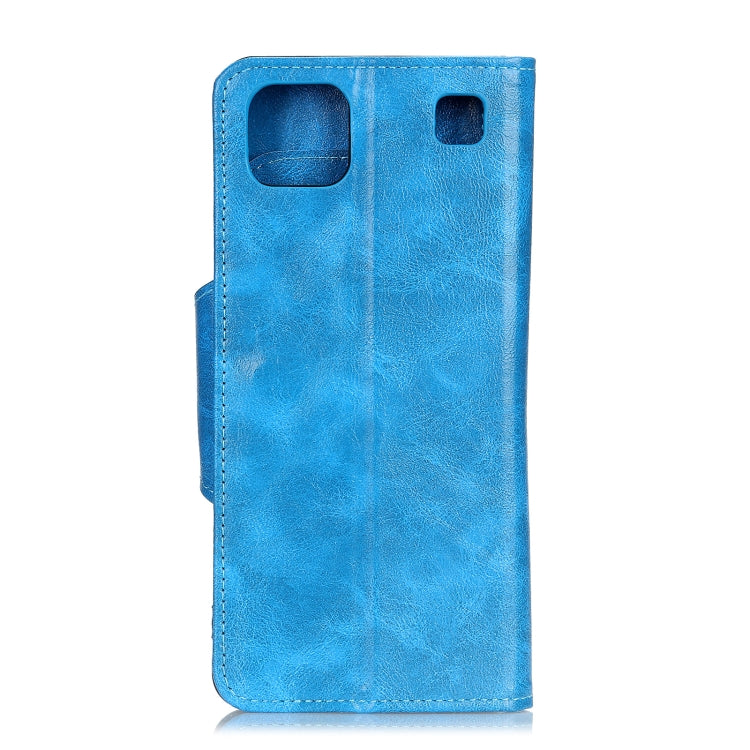 For LG K92 Crazy Horse Texture Horizontal Flip Leather Case with Holder & 6-Card Slots & Wallet