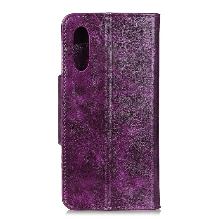 For Wiko View 4 / View 4 Lite Crazy Horse Texture Horizontal Flip Leather Case with Holder & 6-Card Slots & Wallet