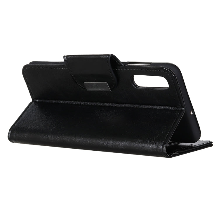For Rakuten BIG Crazy Horse Texture Horizontal Flip Leather Case with Holder & 6-Card Slots & Wallet