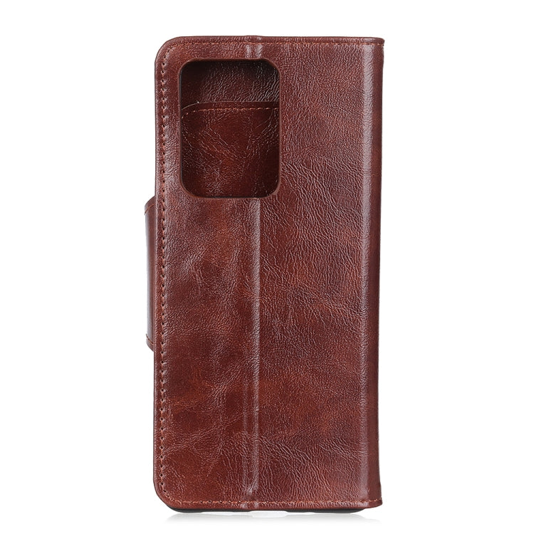 For Huawei Honor X10 5G Crazy Horse Texture Horizontal Flip Leather Case with Holder & 6-Card Slots & Wallet