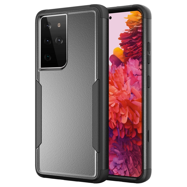 For Samsung Galaxy S21 Ultra 5G TPU + PC Shockproof Protective Case