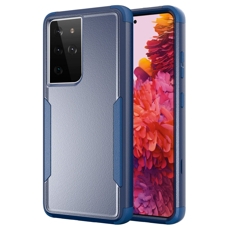 For Samsung Galaxy S21 Ultra 5G TPU + PC Shockproof Protective Case