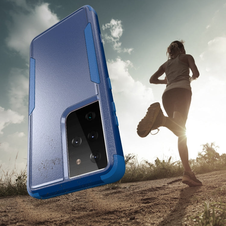 For Samsung Galaxy S21 Ultra 5G TPU + PC Shockproof Protective Case