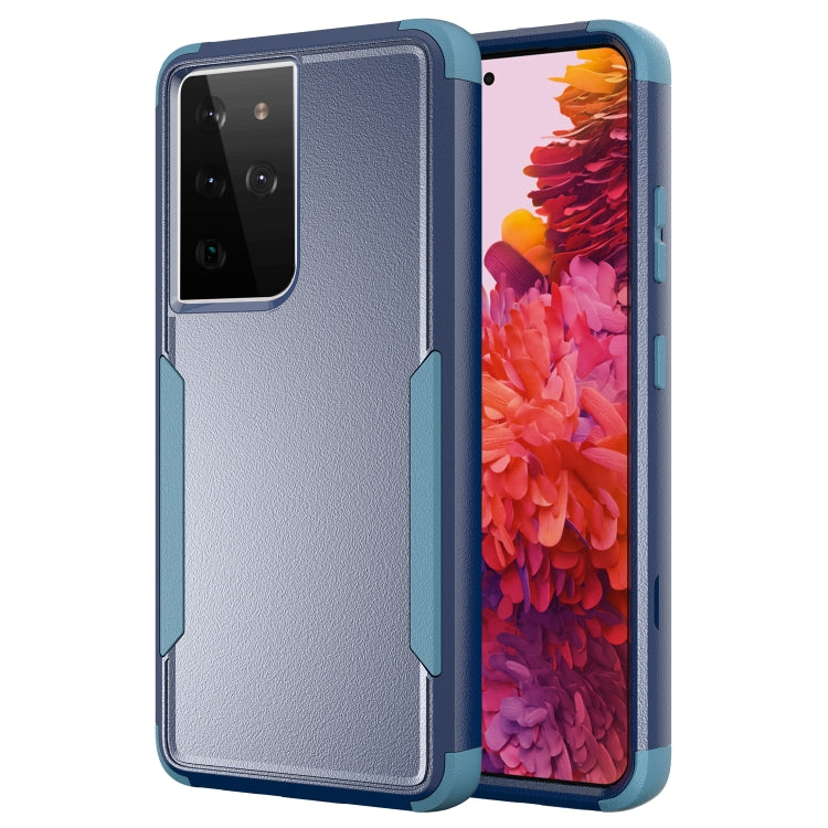 For Samsung Galaxy S21 Ultra 5G TPU + PC Shockproof Protective Case