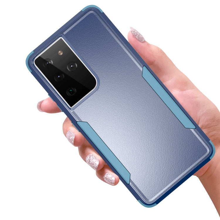 For Samsung Galaxy S21 Ultra 5G TPU + PC Shockproof Protective Case