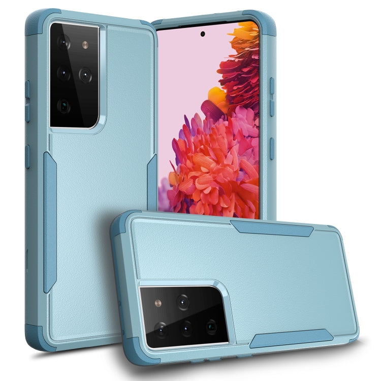 For Samsung Galaxy S21 Ultra 5G TPU + PC Shockproof Protective Case