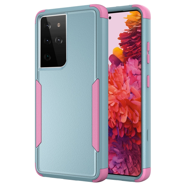 For Samsung Galaxy S21 Ultra 5G TPU + PC Shockproof Protective Case