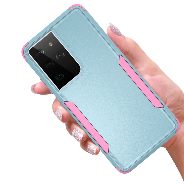 For Samsung Galaxy S21 Ultra 5G TPU + PC Shockproof Protective Case