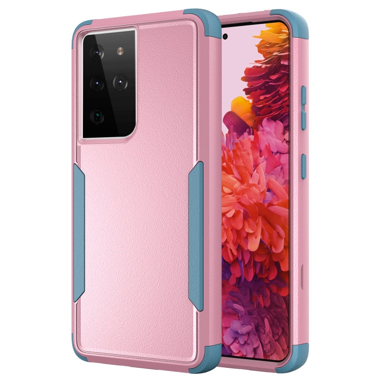 For Samsung Galaxy S21 Ultra 5G TPU + PC Shockproof Protective Case