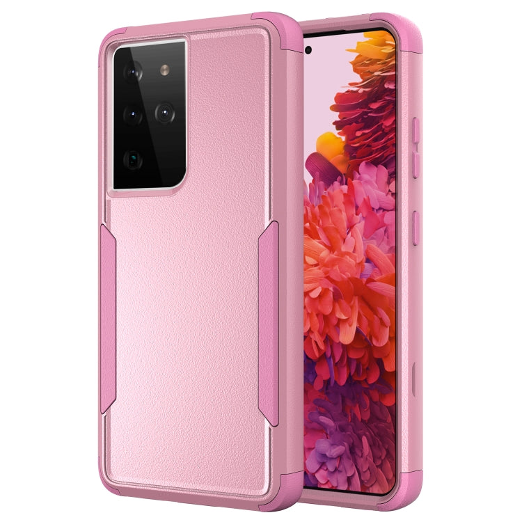 For Samsung Galaxy S21 Ultra 5G TPU + PC Shockproof Protective Case