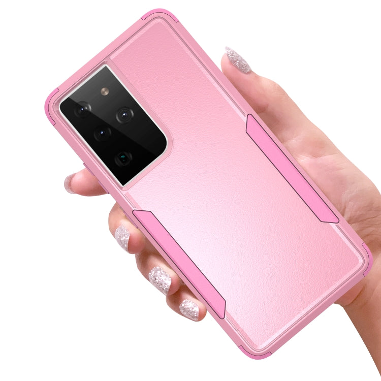 For Samsung Galaxy S21 Ultra 5G TPU + PC Shockproof Protective Case