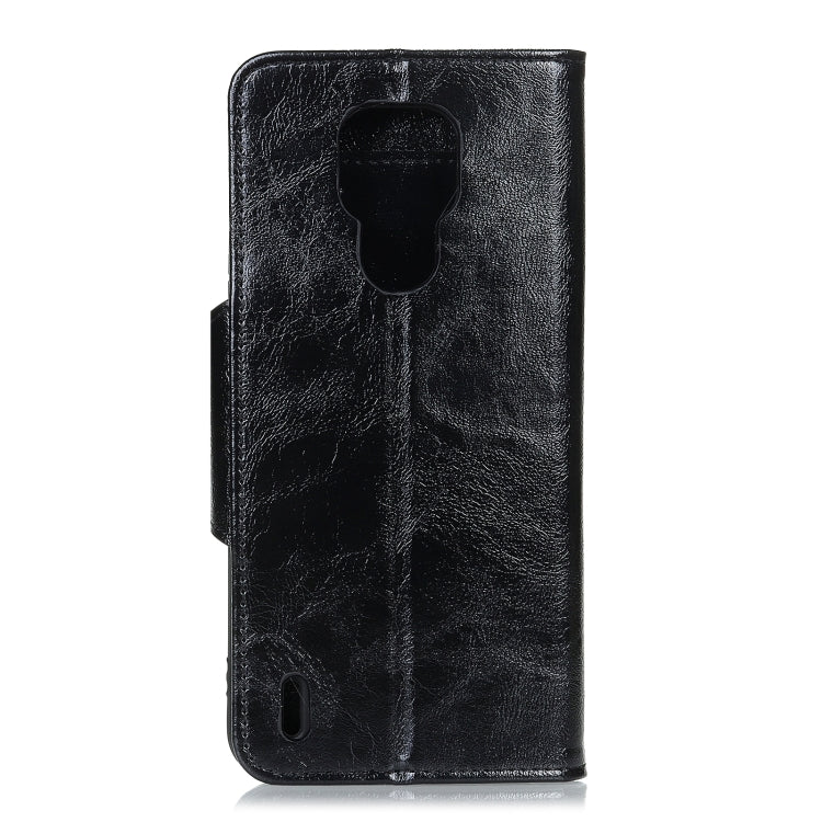 For Motorola Moto E7 2020 Crazy Horse Texture Horizontal Flip Leather Case with Holder & 6-Card Slots & Wallet