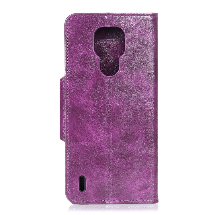 For Motorola Moto E7 2020 Crazy Horse Texture Horizontal Flip Leather Case with Holder & 6-Card Slots & Wallet