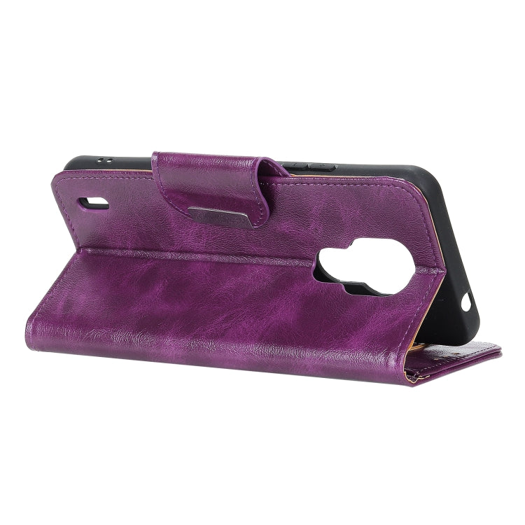 For Motorola Moto E7 2020 Crazy Horse Texture Horizontal Flip Leather Case with Holder & 6-Card Slots & Wallet