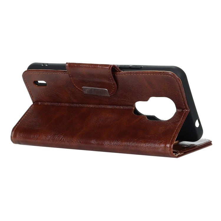For Motorola Moto E7 2020 Crazy Horse Texture Horizontal Flip Leather Case with Holder & 6-Card Slots & Wallet