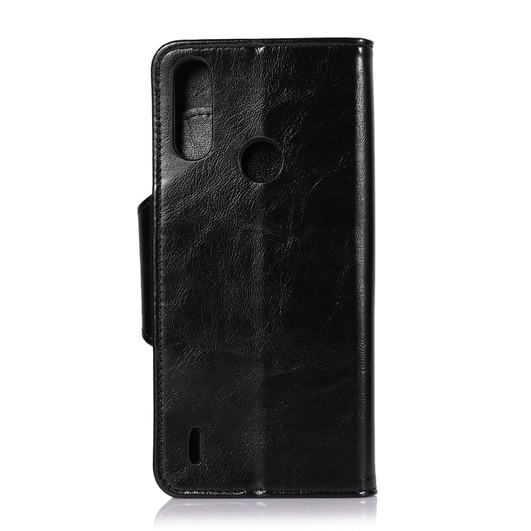 For Motorola Moto E7 Power 2021 Crazy Horse Texture Horizontal Flip Leather Case with Holder & 6-Card Slots & Wallet