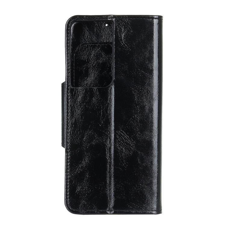 For Samsung Galaxy S21 Ultra 5G Crazy Horse Texture Horizontal Flip Leather Case with Holder & 6-Card Slots & Wallet