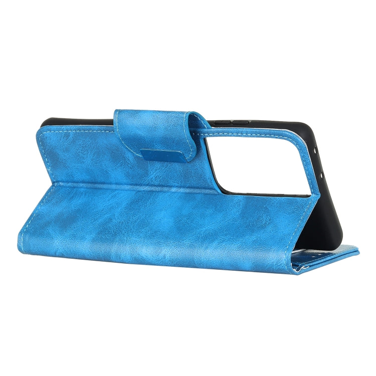 For Samsung Galaxy S21 Ultra 5G Crazy Horse Texture Horizontal Flip Leather Case with Holder & 6-Card Slots & Wallet