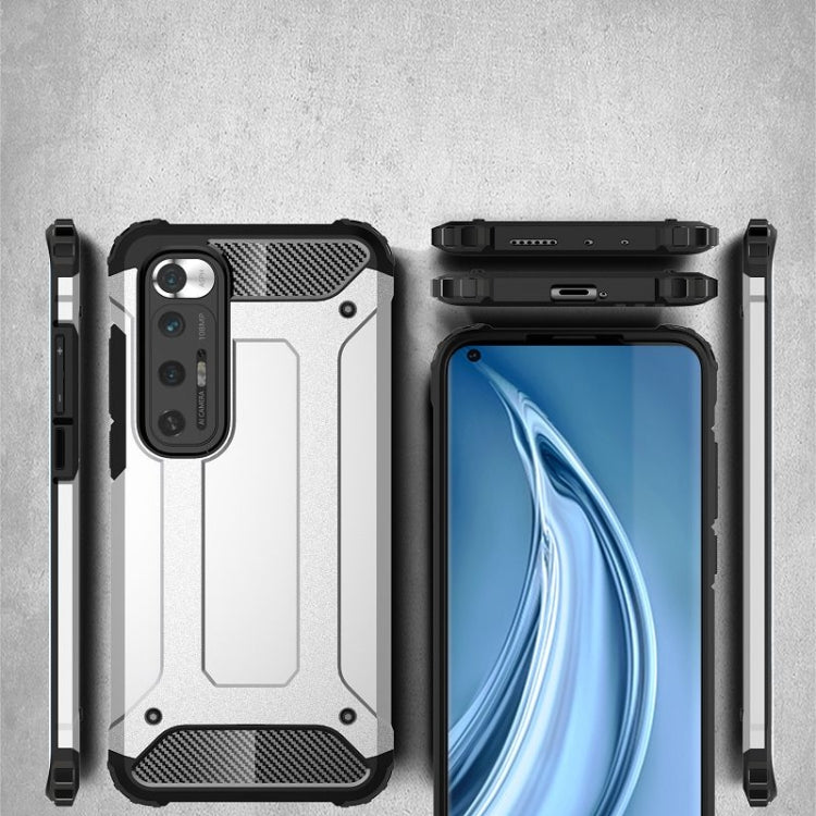 For Xiaomi Mi 10S Magic Armor TPU + PC Combination Case