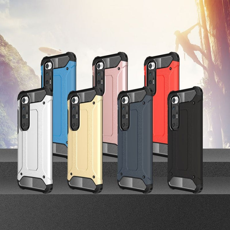 For Xiaomi Mi 10S Magic Armor TPU + PC Combination Case