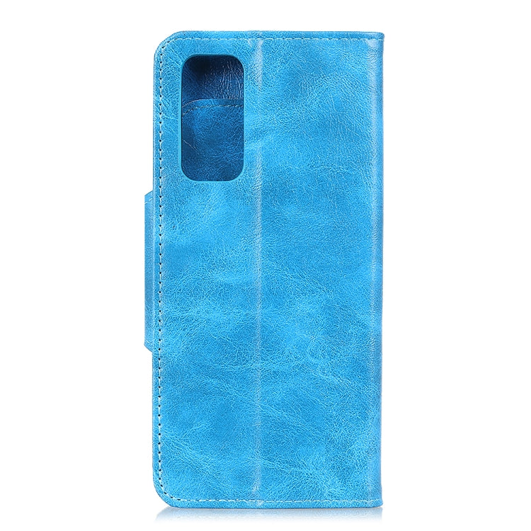 For OPPO Reno5 Pro 5G Crazy Horse Texture Horizontal Flip Leather Case with Holder & 6-Card Slots & Wallet