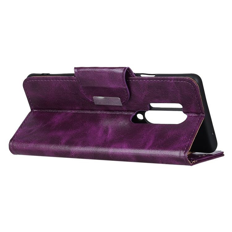For OnePlus 8 Pro Crazy Horse Texture Horizontal Flip Leather Case with Holder & 6-Card Slots & Wallet
