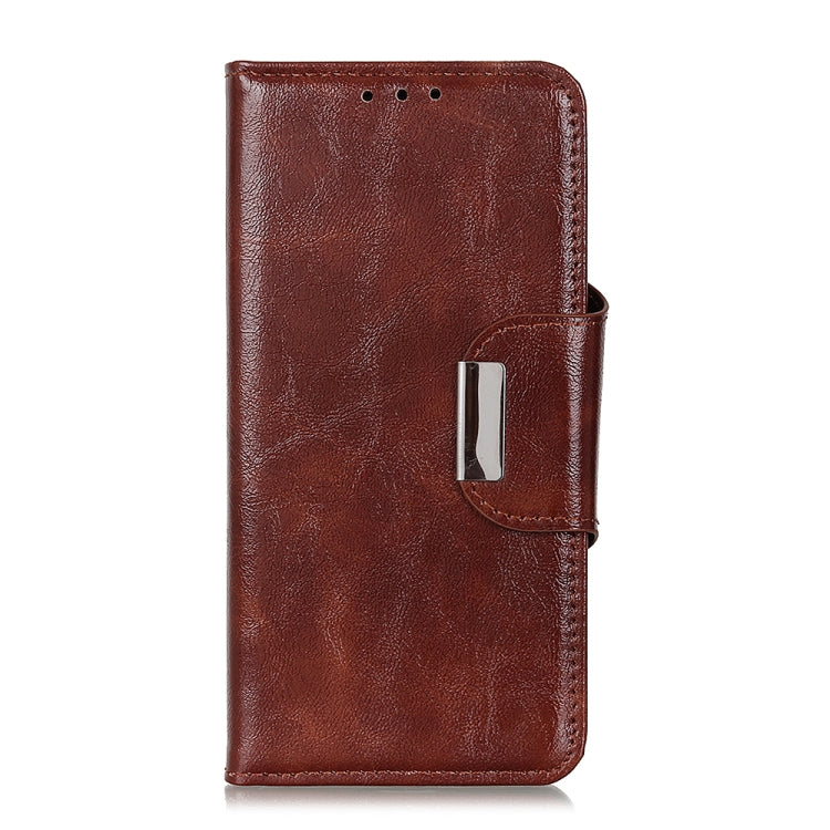For OnePlus 9 Crazy Horse Texture Horizontal Flip Leather Case with Holder & 6-Card Slots & Wallet
