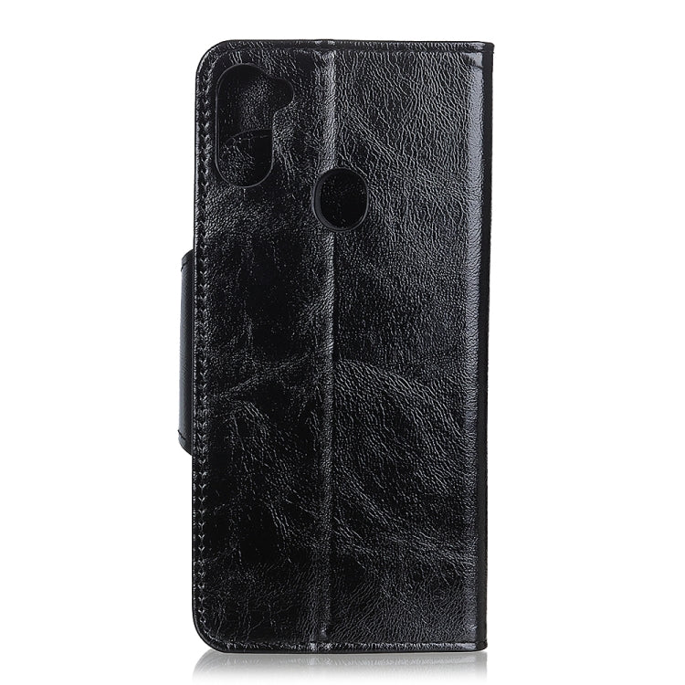 For Samsung Galaxy A11 Crazy Horse Texture Horizontal Flip Leather Case with Holder & 6-Card Slots & Wallet