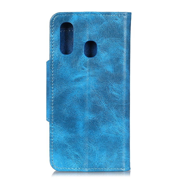 For Samsung Galaxy A70e Crazy Horse Texture Horizontal Flip Leather Case with Holder & 6-Card Slots & Wallet