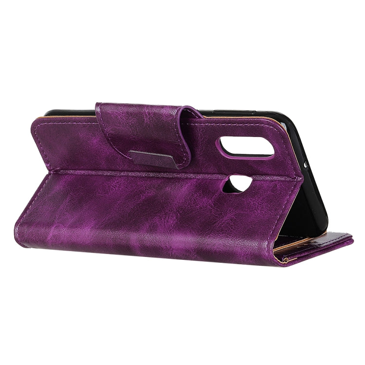 For Samsung Galaxy A70e Crazy Horse Texture Horizontal Flip Leather Case with Holder & 6-Card Slots & Wallet