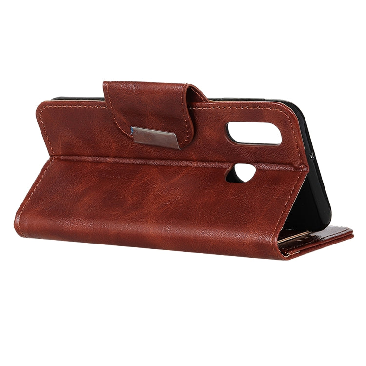 For Samsung Galaxy A70e Crazy Horse Texture Horizontal Flip Leather Case with Holder & 6-Card Slots & Wallet