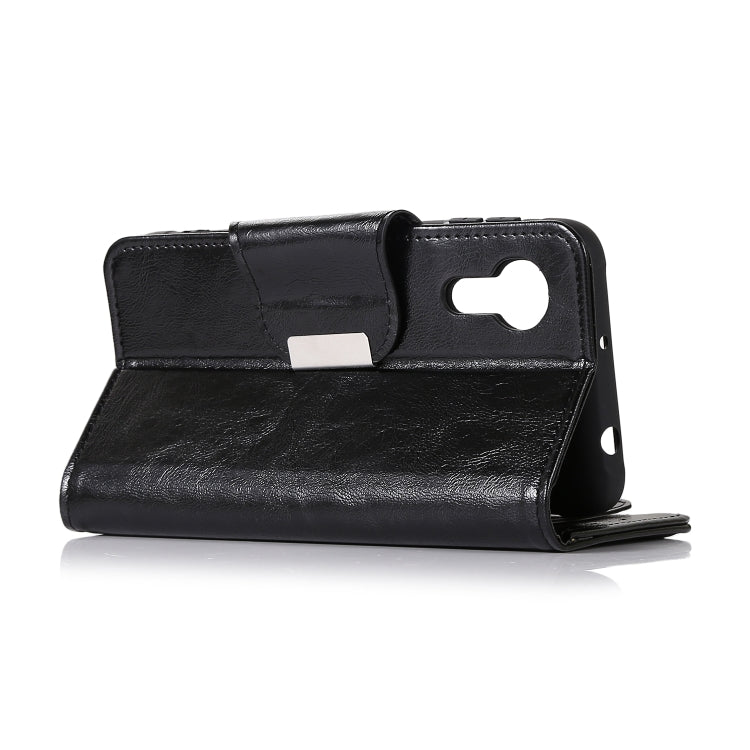For Samsung Galaxy Xcover 5 Crazy Horse Texture Horizontal Flip Leather Case with Holder & 6-Card Slots & Wallet