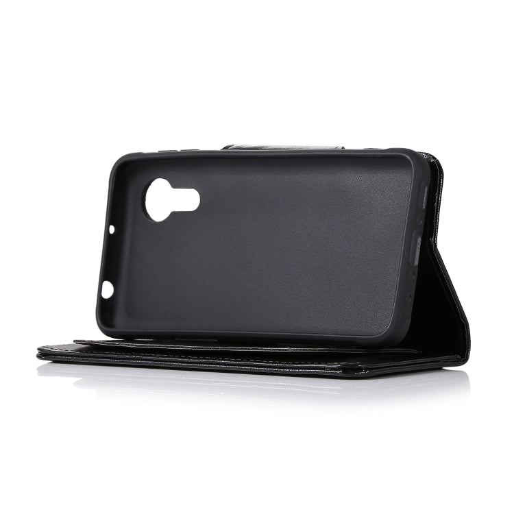 For Samsung Galaxy Xcover 5 Crazy Horse Texture Horizontal Flip Leather Case with Holder & 6-Card Slots & Wallet
