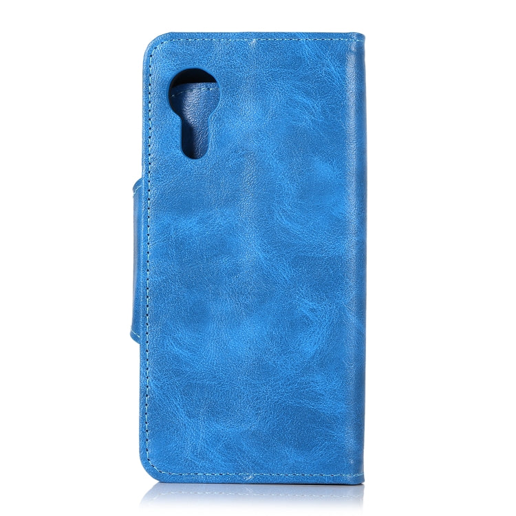 For Samsung Galaxy Xcover 5 Crazy Horse Texture Horizontal Flip Leather Case with Holder & 6-Card Slots & Wallet