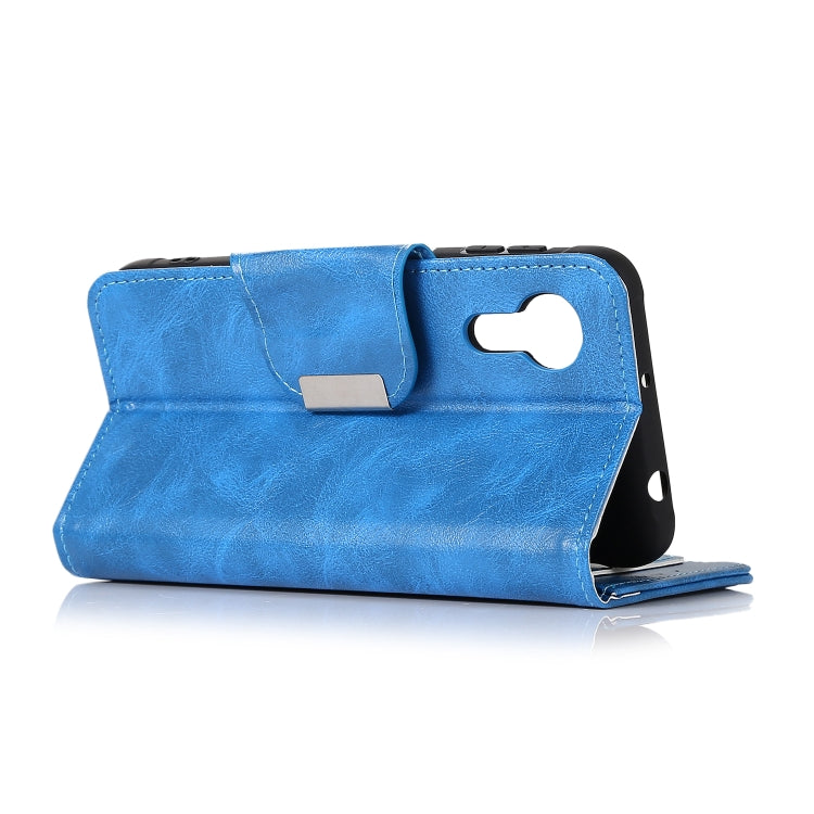 For Samsung Galaxy Xcover 5 Crazy Horse Texture Horizontal Flip Leather Case with Holder & 6-Card Slots & Wallet