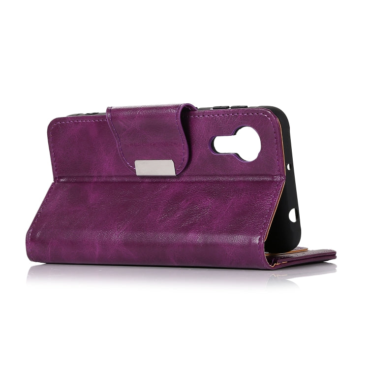For Samsung Galaxy Xcover 5 Crazy Horse Texture Horizontal Flip Leather Case with Holder & 6-Card Slots & Wallet